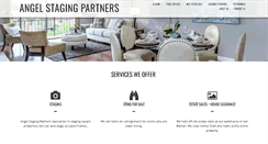 Desktop Screenshot of angelstaging.com